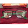 Image 2 : Gucci - (GG09270) non-prescription eyeglasses w/ red velvet case - Police recovery Retail $240 USD