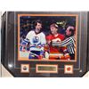 Image 2 : Ribbon Memorial Society Donation Framed “Battle of Alberta” signed Dave Semenko & 