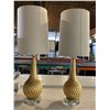 Image 2 : Set of 2 elegant gold table lamps