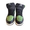 Image 2 : Nike Air Jordan 1 Retro High Zoom Black Zen Green Mens Size 10.5