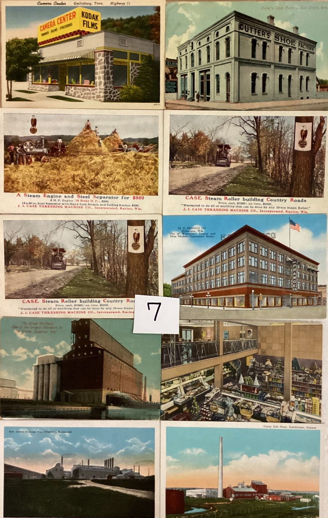 Business & Factories 70+ Postcards