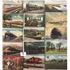 Image 2 : Transportation - Trains Approx. 50 Postcards