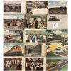 Image 3 : Transportation - Trains Approx. 50 Postcards