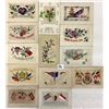 Image 1 : Novelty - Woven in Silk Postcards 13