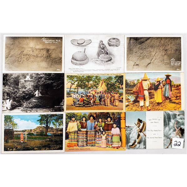 American Indian 90+ Postcards