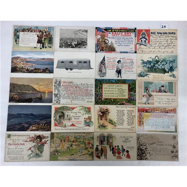 Religious Approx. 125 Postcards