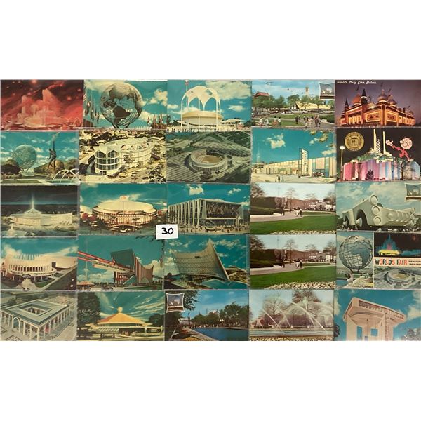 1964 New York World's Fair Exposition Postcards 55