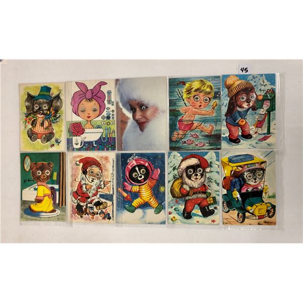 Novelty - Three D Eye Postcards 10