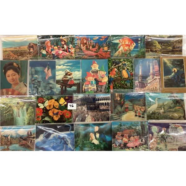 Three-D - Lenticular Postcards 32