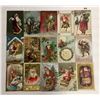 Image 1 : Holiday Greetings Santa Christmas Postcards 22
