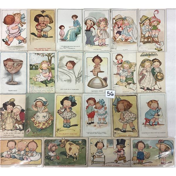 Signed Artist Wiederseim Greeting Postcards 22