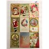 Image 2 : Santa Holiday Greeting Christmas Postcards 40+