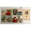 Image 4 : Santa Holiday Greeting Christmas Postcards 40+