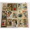 Image 1 : Valentine Holiday Greeting Postcards 25