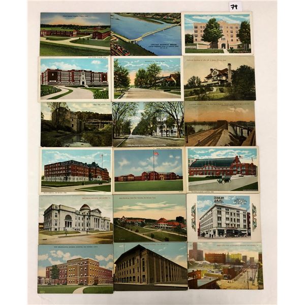 Iowa Sorted Approx. 400 Postcards