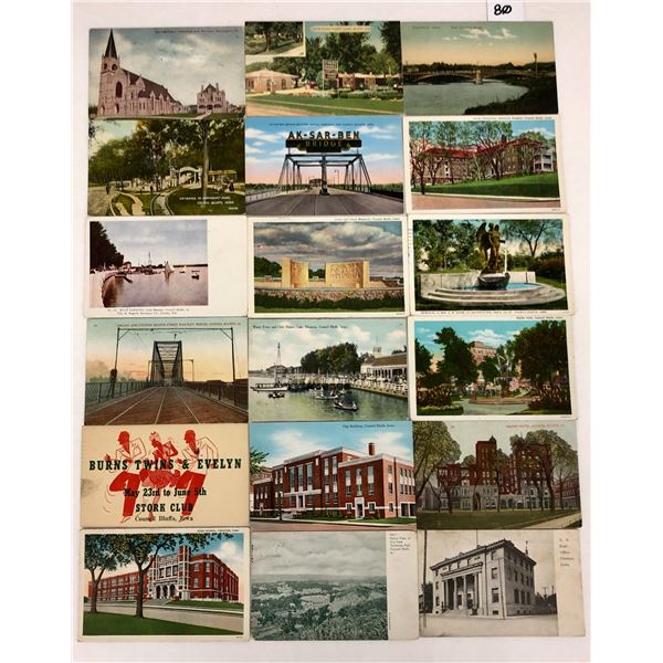 Iowa Sorted Approx. 500 Postcards
