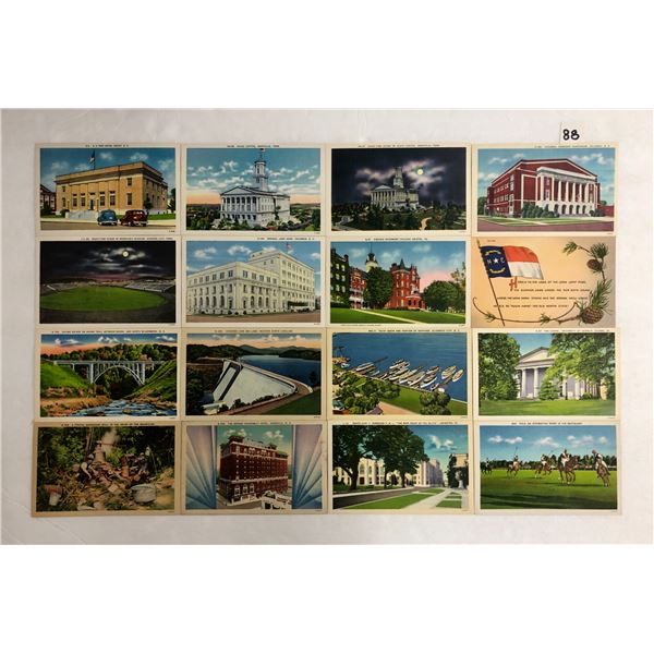 Box of Ashville Publishing Postcards Approx. 400