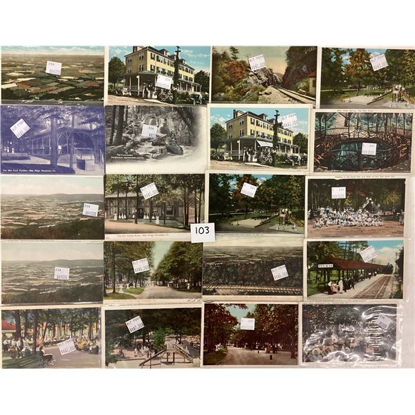 Pen-mar, Pennsylvania Postcards 80+