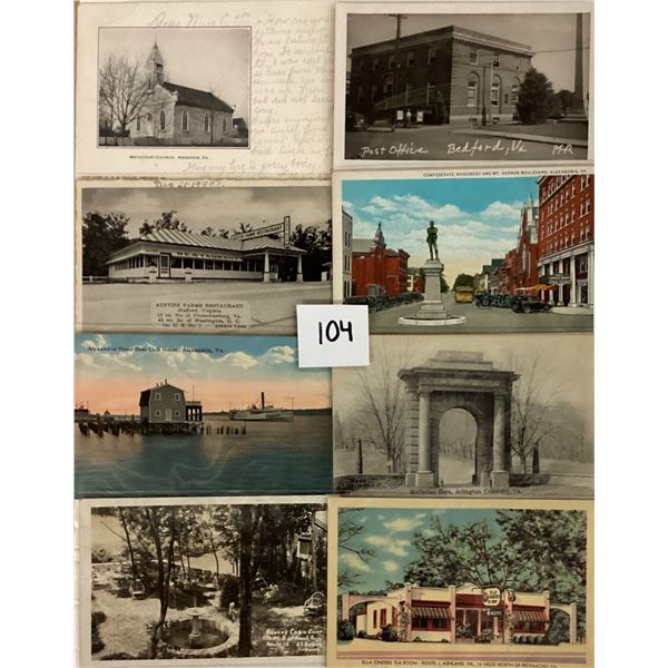 Virginia 35 Postcards