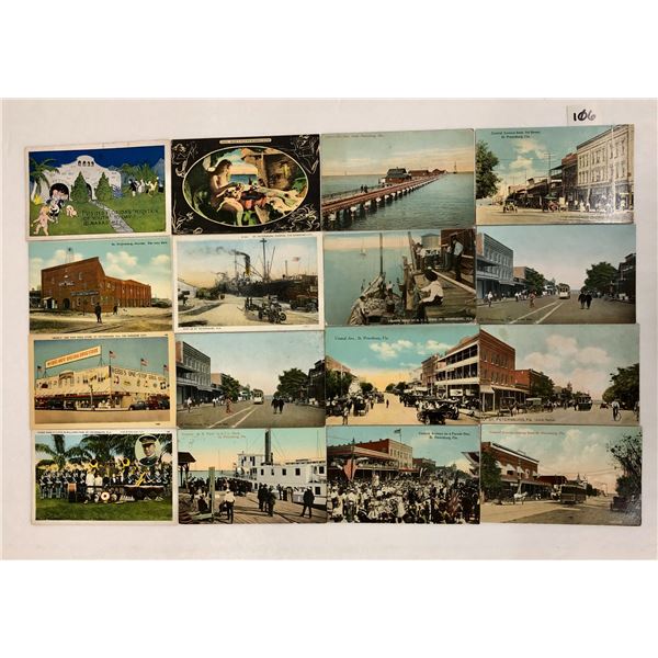 St. Petersburg, Florida 29 Postcards