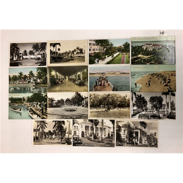 Palm Beach, Florida 15 Postcards
