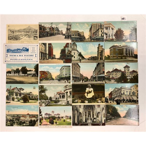 Jacksonville, Florida 26 Postcards