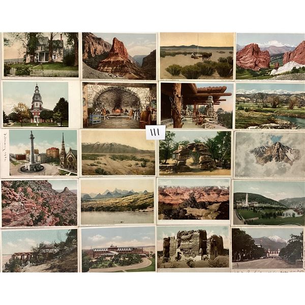 Detroit Publishing Approx. 85 Postcards