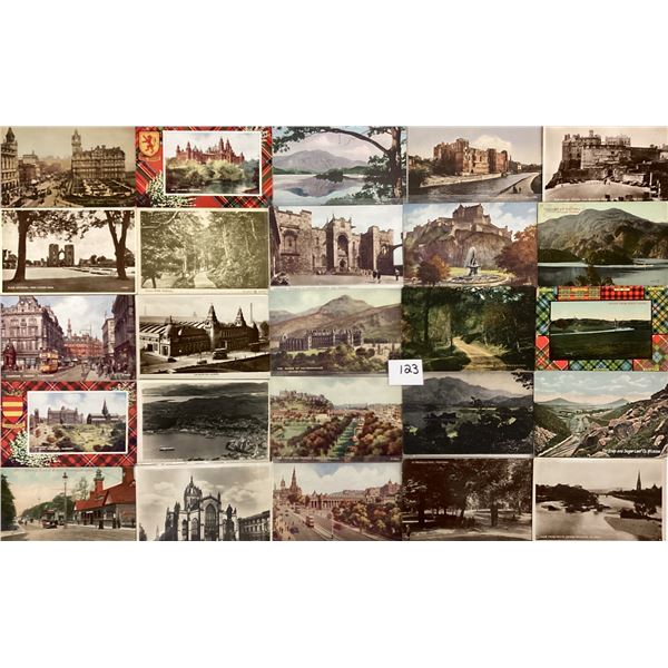 Scotland Approx. 140 Postcards