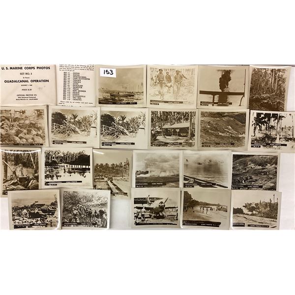 Military Snap Shot Guadalcanal Operation Set #3 20 Photos