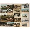 Image 1 : Horse Drawn Wagons & Carriages 50+ Postcards