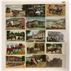 Image 2 : Horse Drawn Wagons & Carriages 50+ Postcards