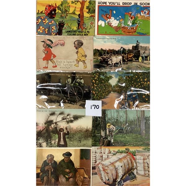 Black Americana 36 Postcards