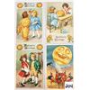 Image 2 : Halloween Holiday Greeting Postcards 20 Cards
