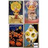 Image 4 : Halloween Holiday Greeting Postcards 20 Cards