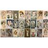 Image 1 : Holiday Greeting Angel Postcards 75
