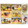 Image 3 : Patriotic Thanksgiving Holiday Greeting Postcards 27