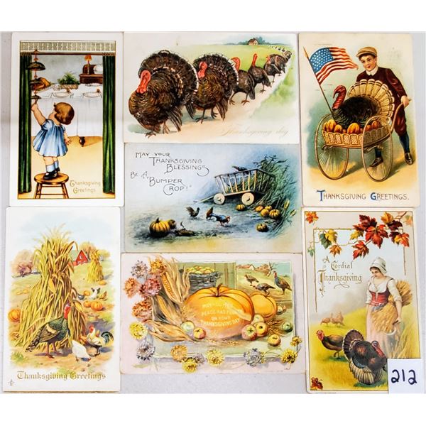 Thanksgiving Holiday Greeting Postards 49