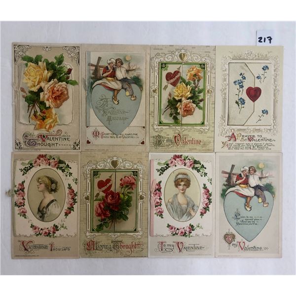 Winsch Valentine Holiday Greeting Postcards 13