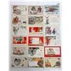 Image 1 : Whitney Publishing Holiday Greeting Postcards 70+