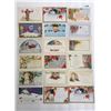 Image 2 : Whitney Publishing Holiday Greeting Postcards 70+