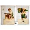 Image 1 : 4 Die Cut St. Patrick's Day Clapsaddle Cards