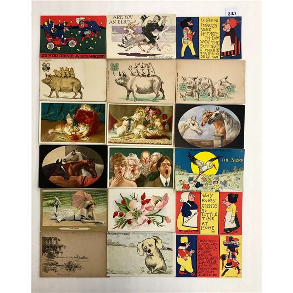 Misc. Group of Early Postcards 150+