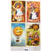 Image 1 : Halloween Holiday Greeting Postcards 10 Cards