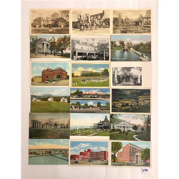 Sorted Virginia Postcards Approx. 300