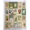 Image 2 : Flowers - Lilly of the Valley Greeting Postcards Approx. 135