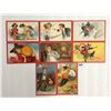 Image 1 : Tuck Brundage Halloween Greeting Holiday 8 Postcards