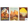 Image 2 : Set of 12 with Wrapper Italian City Poster Art Postcards