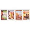 Image 2 : Set of 10 French Poster Art Train Advertising Postcards