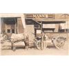 Image 1 : Real Photo Store Front American Express Co. Horse Wagon Postcard