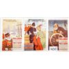 Image 2 : Set of 8 & Wrapper French Railway Advertising Postcards